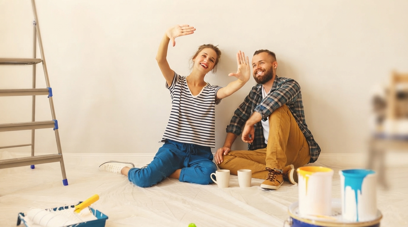 Editorial illustration for Four Design Elements That Make a Living Room Feel Cozy — and How to Choose Between Them