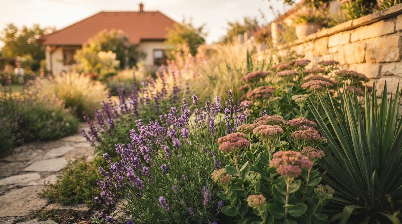 Editorial illustration for Four Low-Maintenance Perennials That Thrive on Little Water