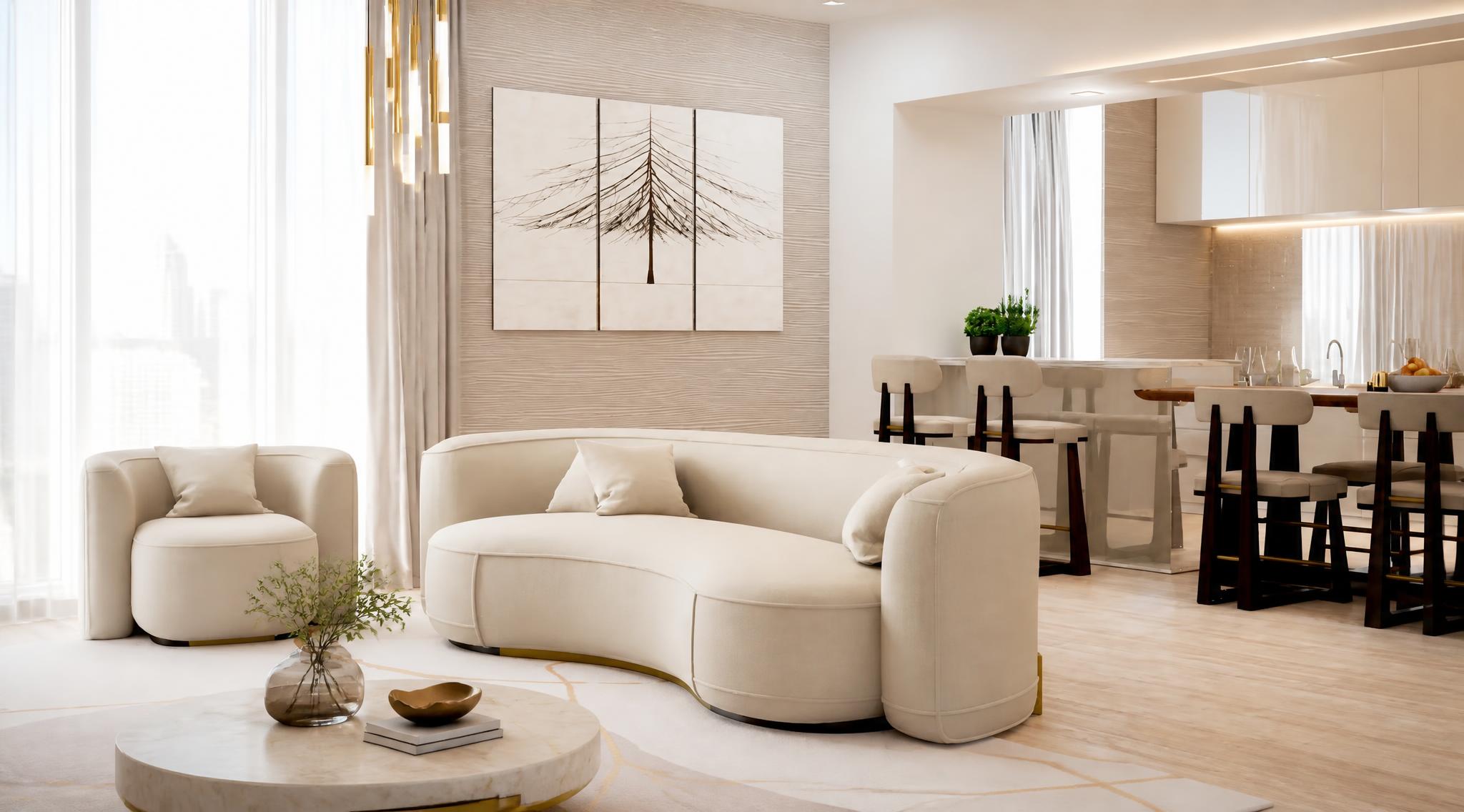 Louve Luxe Pairs Bespoke Furniture With Interior Styling for Singapore Homes