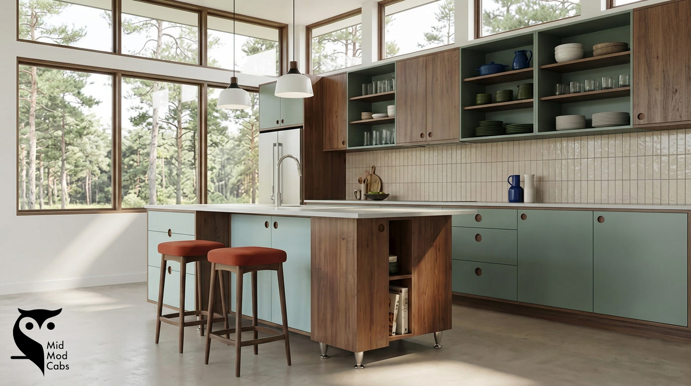 Why RTA Cabinets Can Be a Smart Choice for a Mid-Century Modern Kitchen